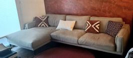 Ecksofa beige