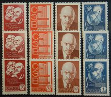 Russland Kat. 4502-4505 ** 1976 Kat. 12 Euro