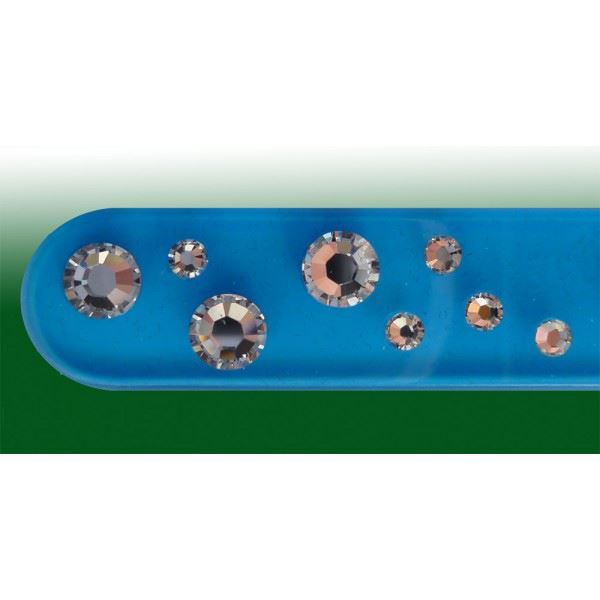 Unghie finte: Glasnagelfeile mit Preciosa Steine – Nuovo e nell'imballaggio originale da Mosnang venduto da Glascom2