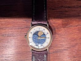 Monil Mondphasenuhr1985 mit Beleg