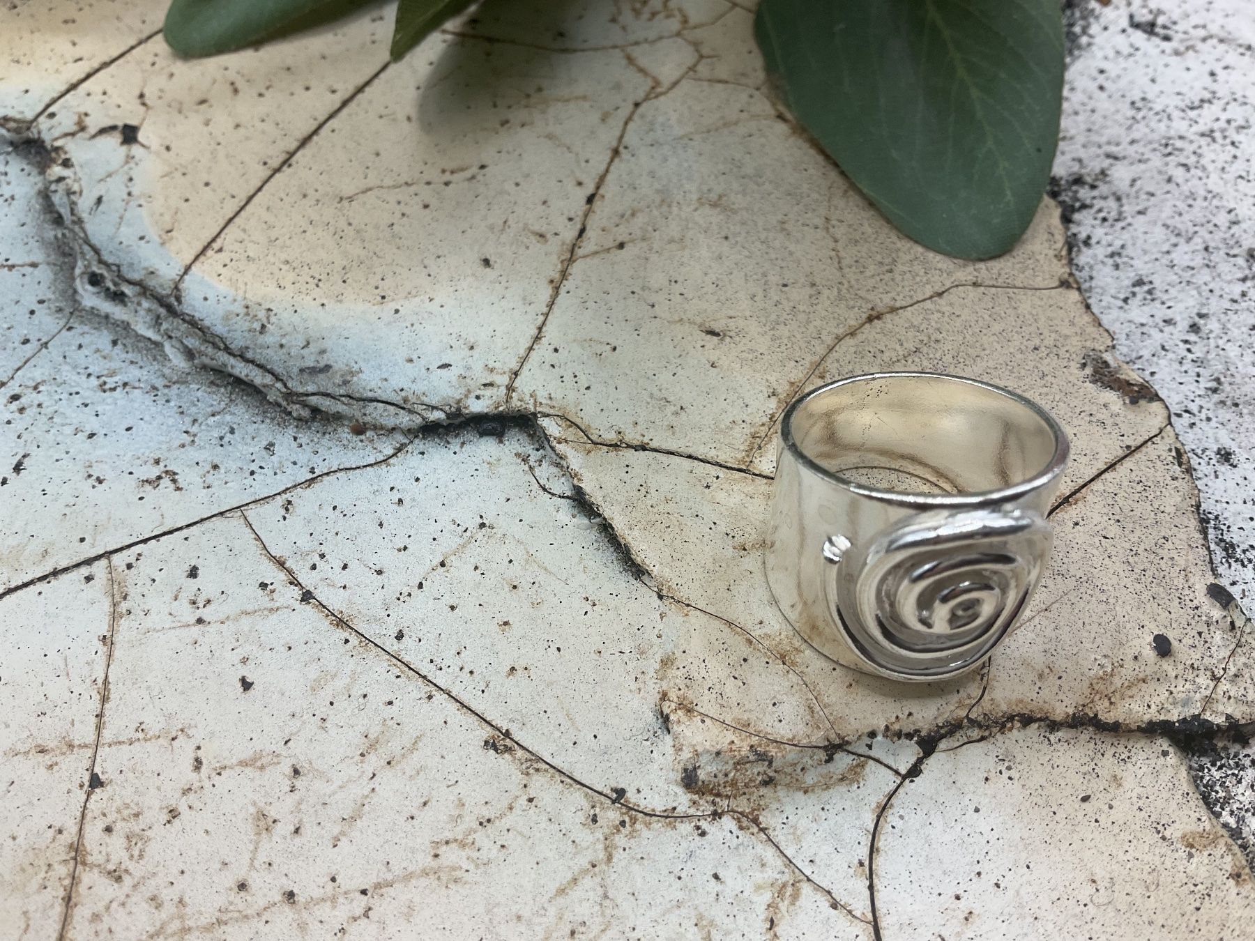 Anelli: Spiralring Sterlingsilber, Gr. 54.5 – Nuovo (secondo la descrizione) da Luzern venduto da S.Kern01 2
