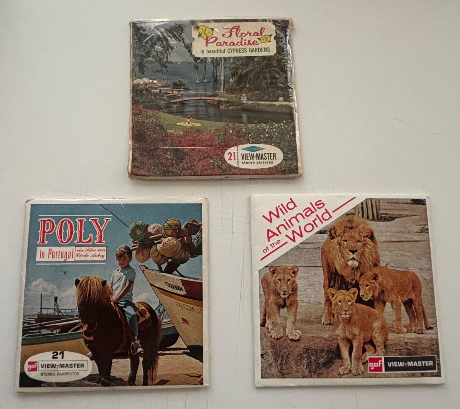 Fotocamera: View-Master 3D vert avec 3 paquets de disques Stéréoscopique – Usato da Neuchâtel venduto da gefdeneuch 3