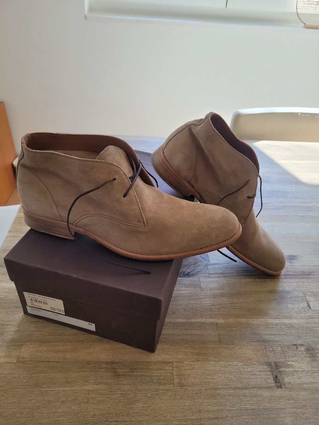 Navyboot Scarpe da uomo: Navyboot Stiefel beige Gr.42 – Nuovo (secondo la descrizione) da Allenwinden venduto da Babo2