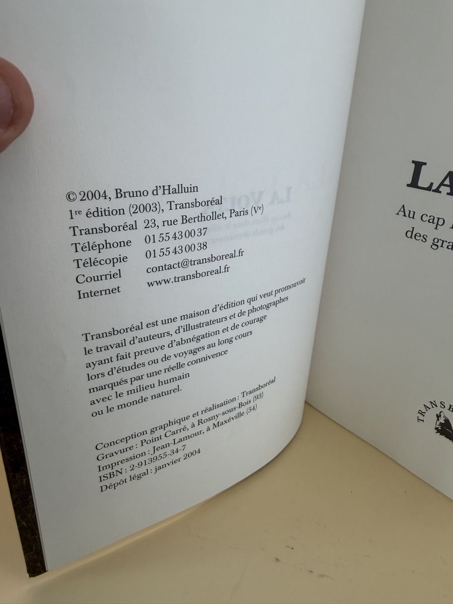 Libri: Livre La Volta Bruno d'Halluin 1ere ed 2003 – Usato da Genève venduto da sho_67qj 4