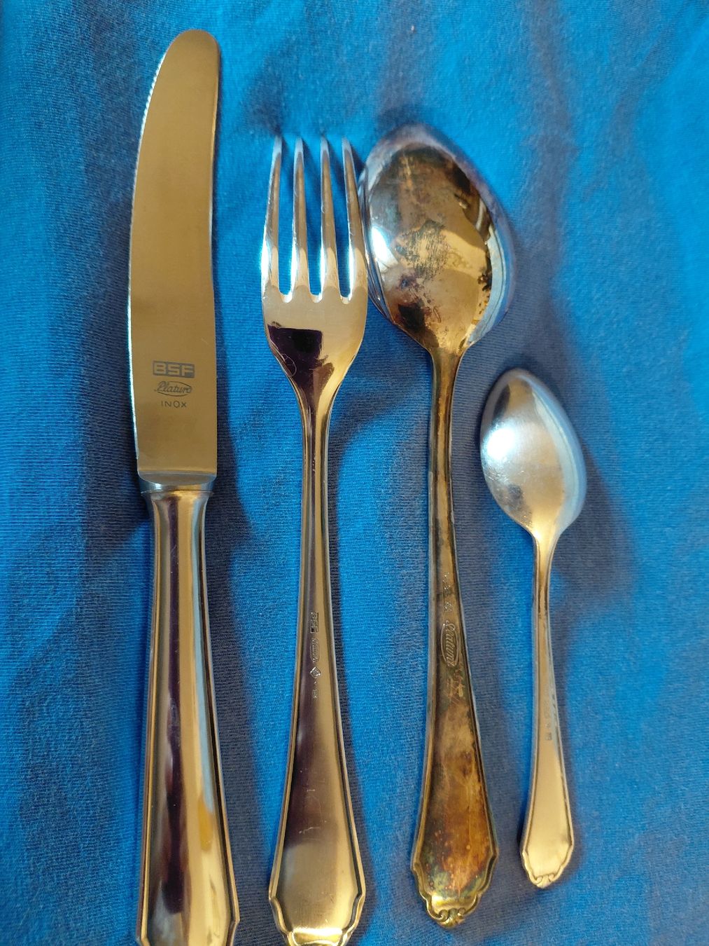 Set di posate: 48 teiliges  versilbertes besteck ungebraucht – Nuovo (secondo la descrizione) da Weite venduto da Liane1973 1