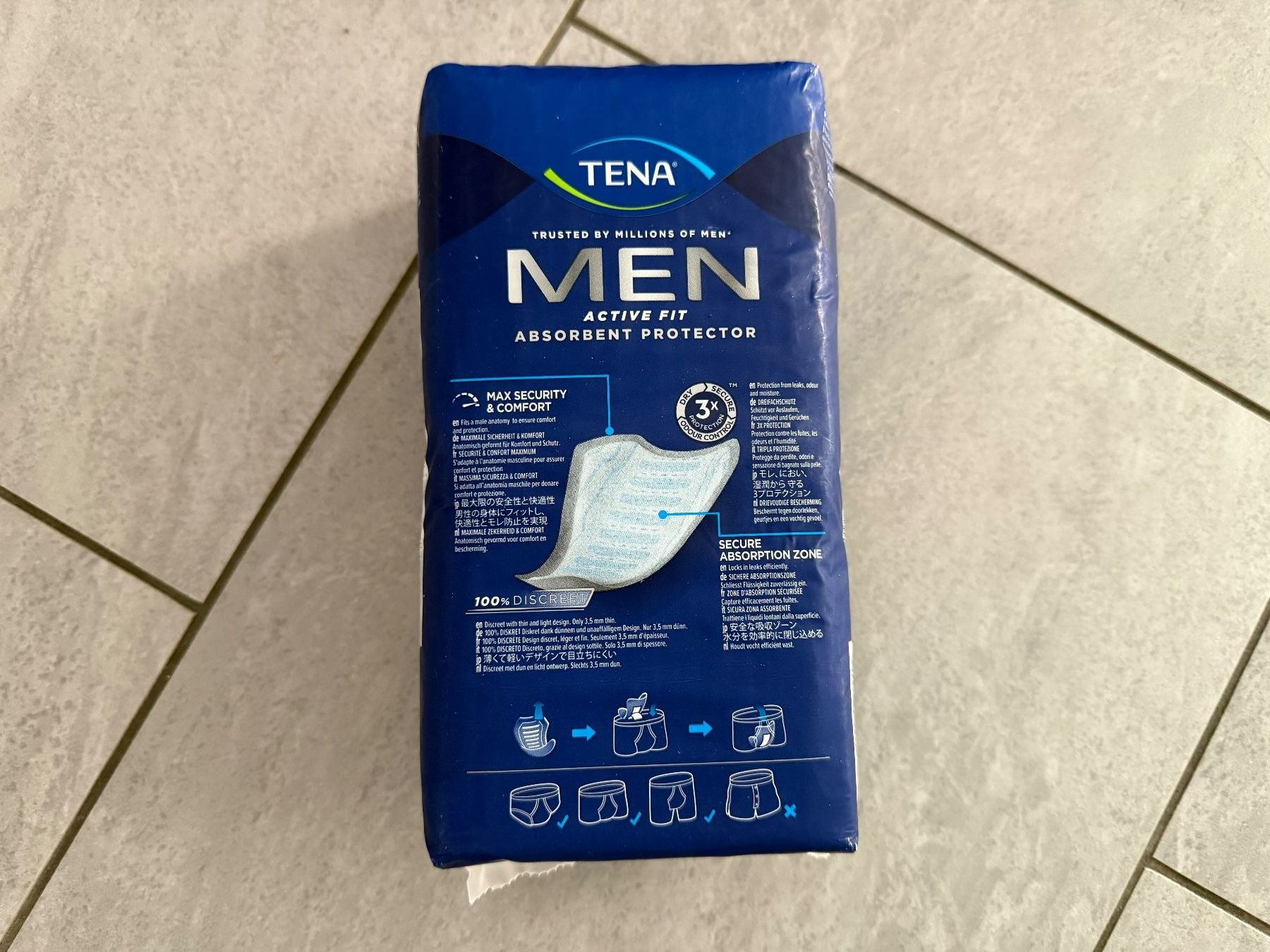 Windeleimer & Windeln: Tena Men - Active Fit - Absorbent Protector – Neu und originalverpackt aus Bülach von Loredana13 1