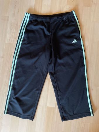 3/4 Sporthosen Adidas Damen schwarz Grösse M guter Zustand