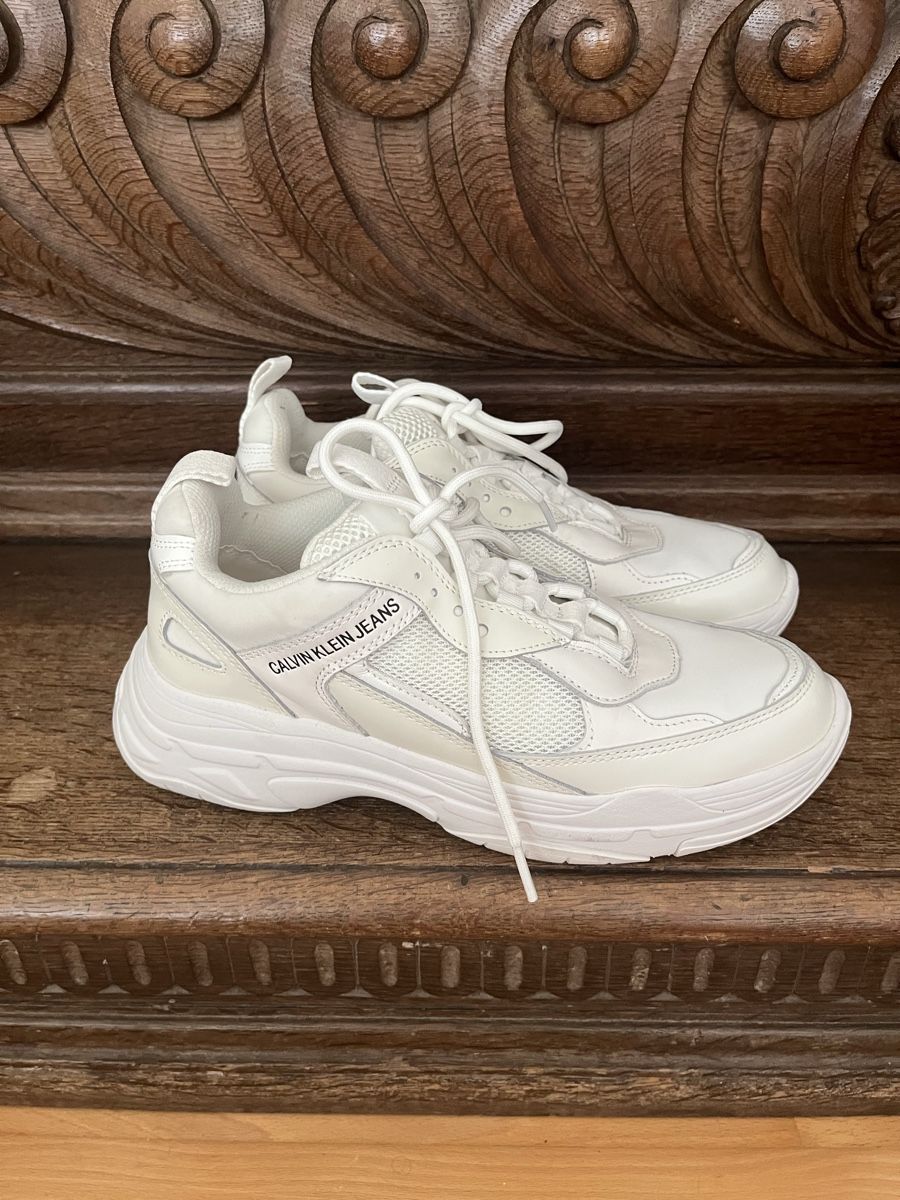 Calvin Klein Scarpe da donna: Calvin Klein Sneakers Gr 39 weiss – Usato da Uetikon am See venduto da erz13