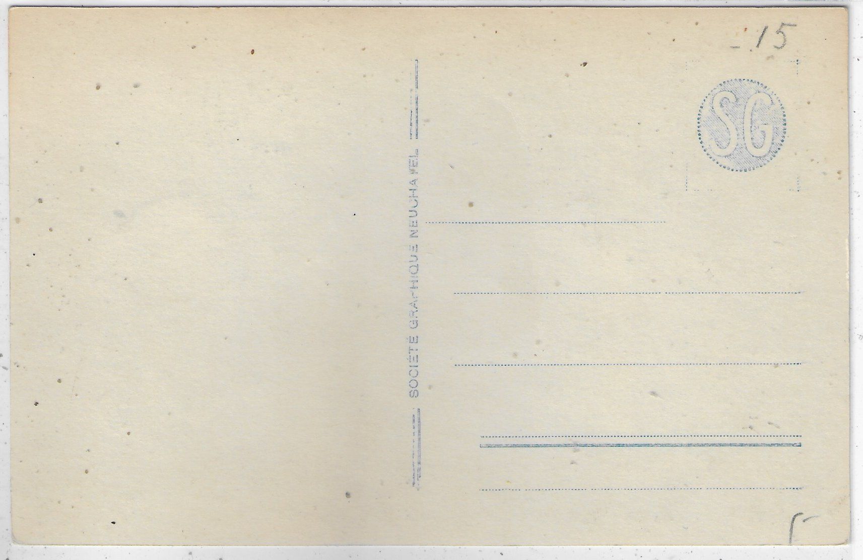 Cartoline postali: Couvet - Le College – Usato da Ettingen venduto da Kartenplanet 1