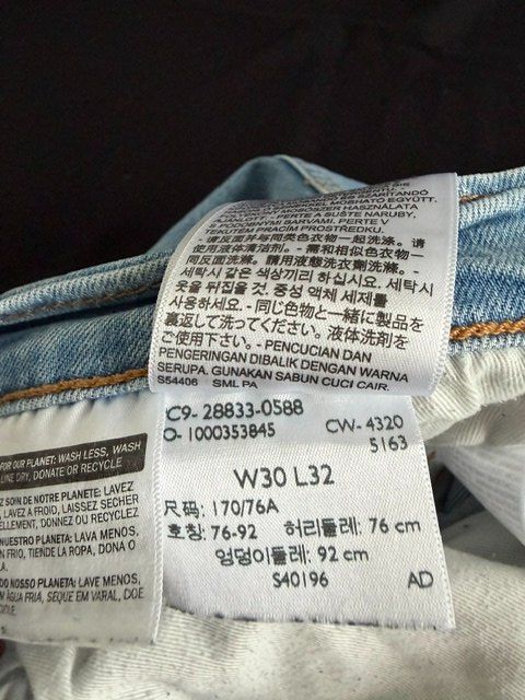 Levi's Jeans: Herren Jeans Levis, Gr. 30/32, hellblau – Usato da Birmensdorf ZH venduto da Sacama888 3