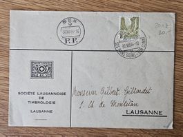 schöne R Ganzsache mit 201z + P.P. (20.-- ++ 1944) für 3.--