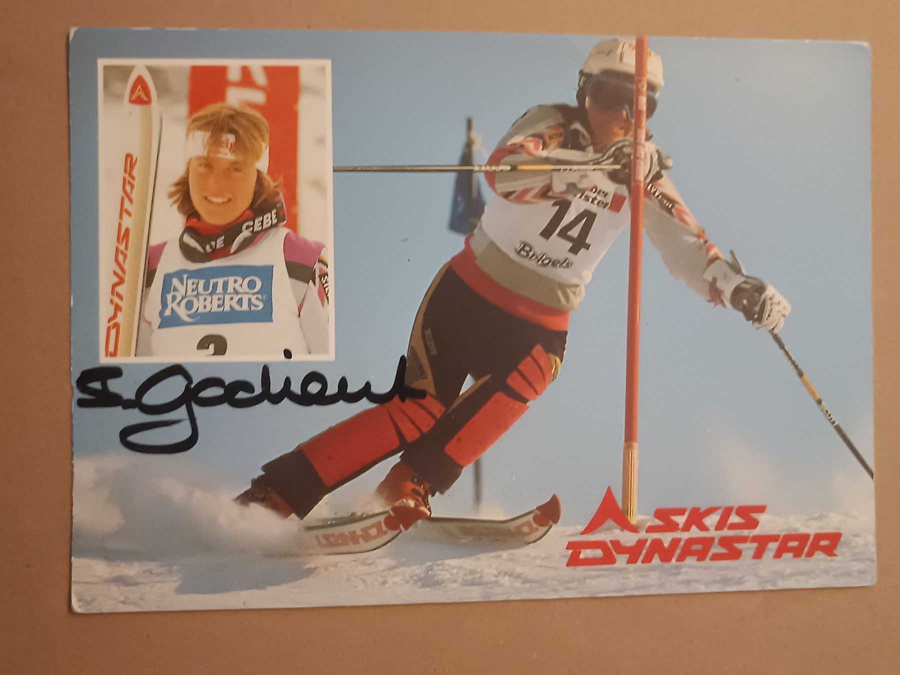 Autografi: Brigitte Gadient - handsignierte alte Karte – Usato da Menziken venduto da Artographs