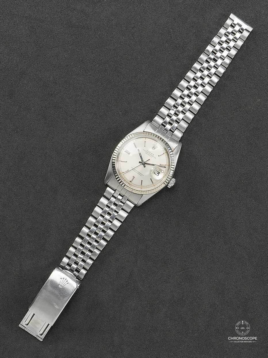 Rolex Orologi: Rolex Vintage Datejust Ref. 1601 from 1975 with silver pie – Usato da Luzern venduto da ChronoScope6004 4