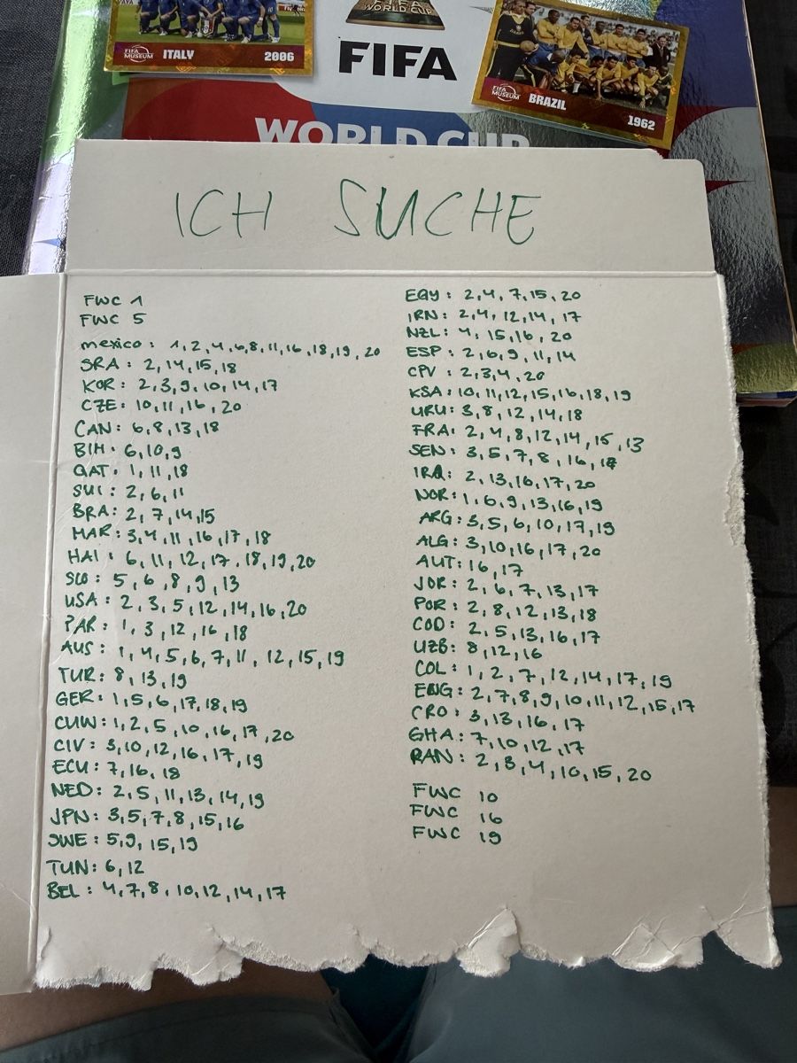 Panini Carte collezionabili: Panini WM 2026 Sticker tauschen – Nuovo (secondo la descrizione) da Dallenwil venduto da mh96 1