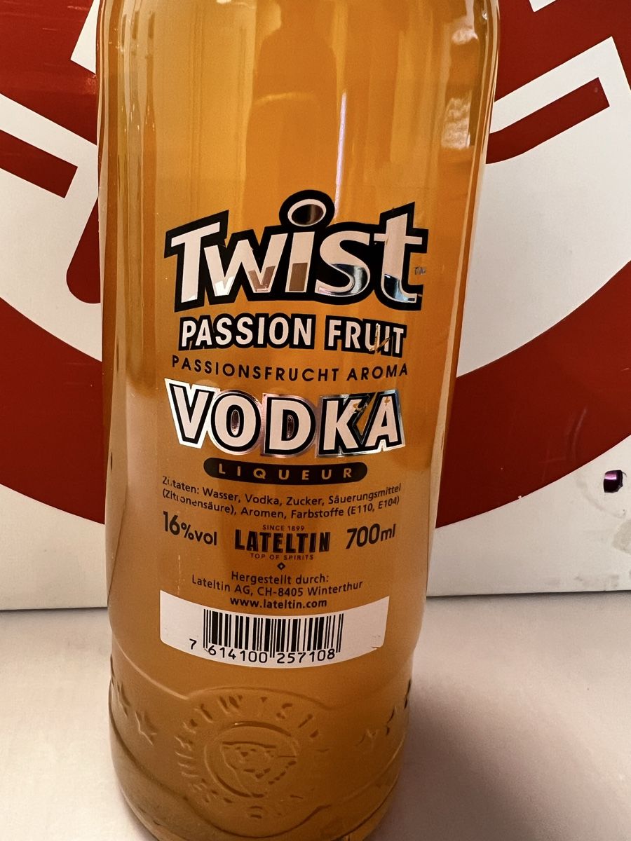 Bevande alcoliche: Twist Passion Fruit Vodka Liqueur – Nuovo (secondo la descrizione) da Sevelen venduto da Ritiplampi 3