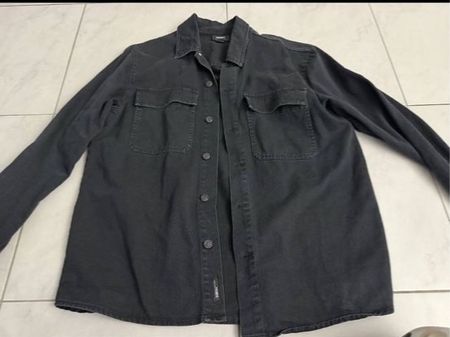 Pull&Bear Herren Hemd Schwarz, Top Zustand, Grösse XL
