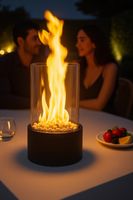 Tischfeuer Ethanol Feuerstelle - Romantische Atmosphäre!