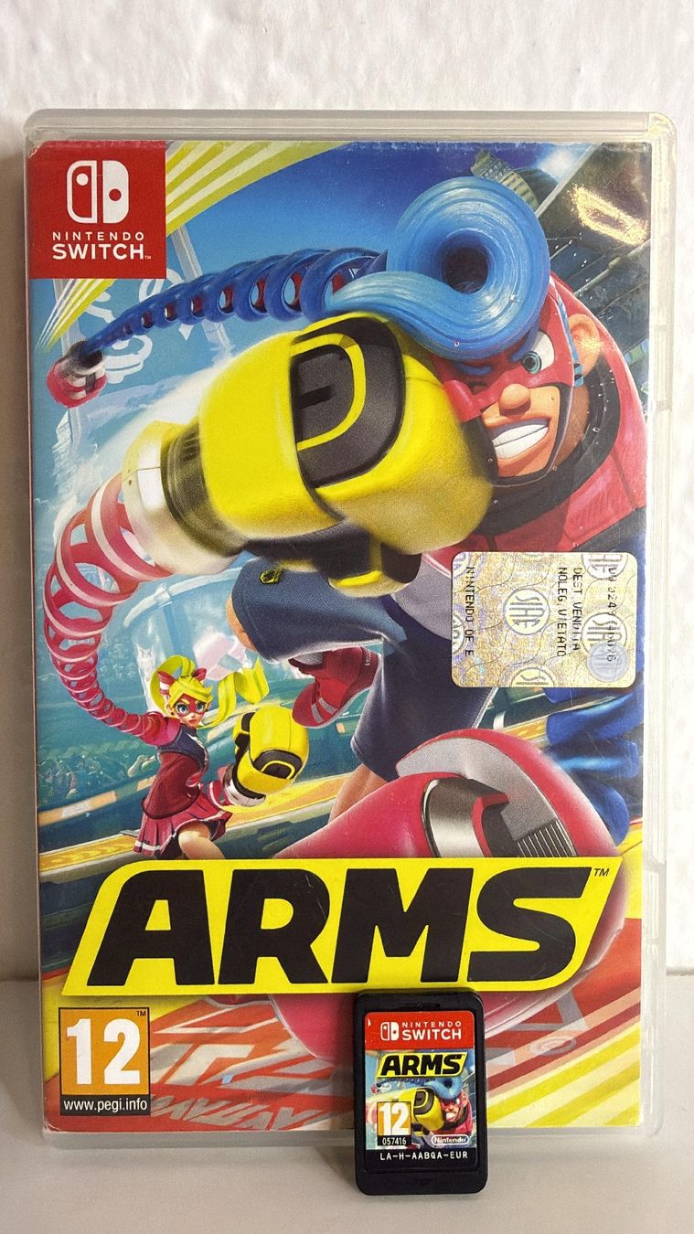 Spiele: Nintendo Switch Spiel "ARMS" - Super Zustand – Gebraucht aus Ehrendingen von lax21