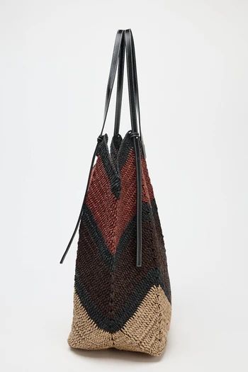 Zara Borse da donna: ZARA Braided Maxi Shopper Neu – Nuovo (secondo la descrizione) da Oberwil BL venduto da DANA_FOX 2