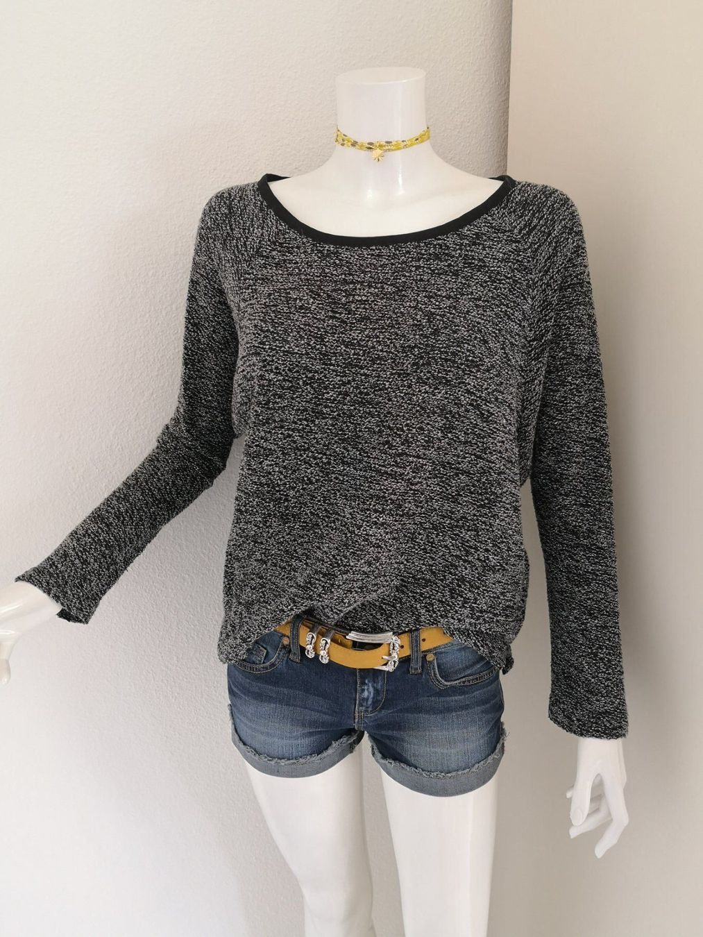 Mango Maglioni & Felpe: 🤩MANGO STRICK PULLOVER ANTRAZIT & SILBERFADEN NEU & D&G P. – Nuovo (secondo la descrizione) da Olten venduto da Naja-Twins-Twins 3