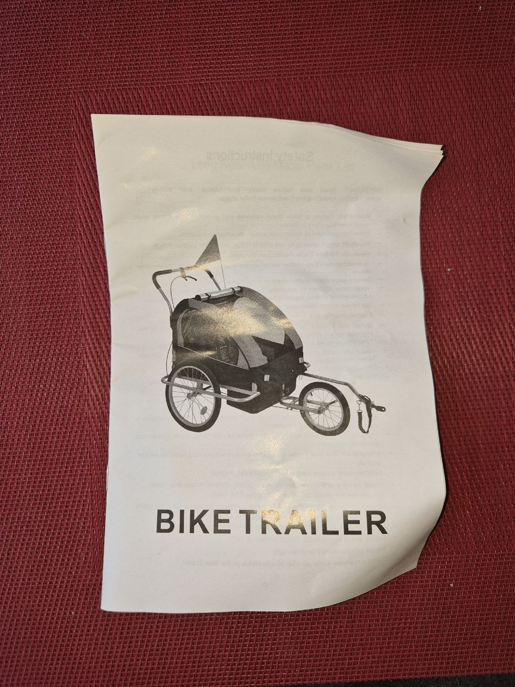 Rimorchi: bike Trailer & Jogger Neu !! – Nuovo e nell'imballaggio originale da Basel venduto da dhe_qbg8