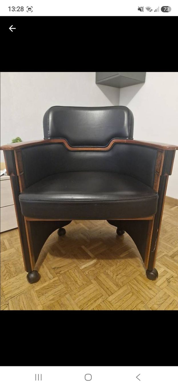 Poltrone: Poltrona d'ufficio in pelle – Usato da Curio venduto da ale_2wvp 4