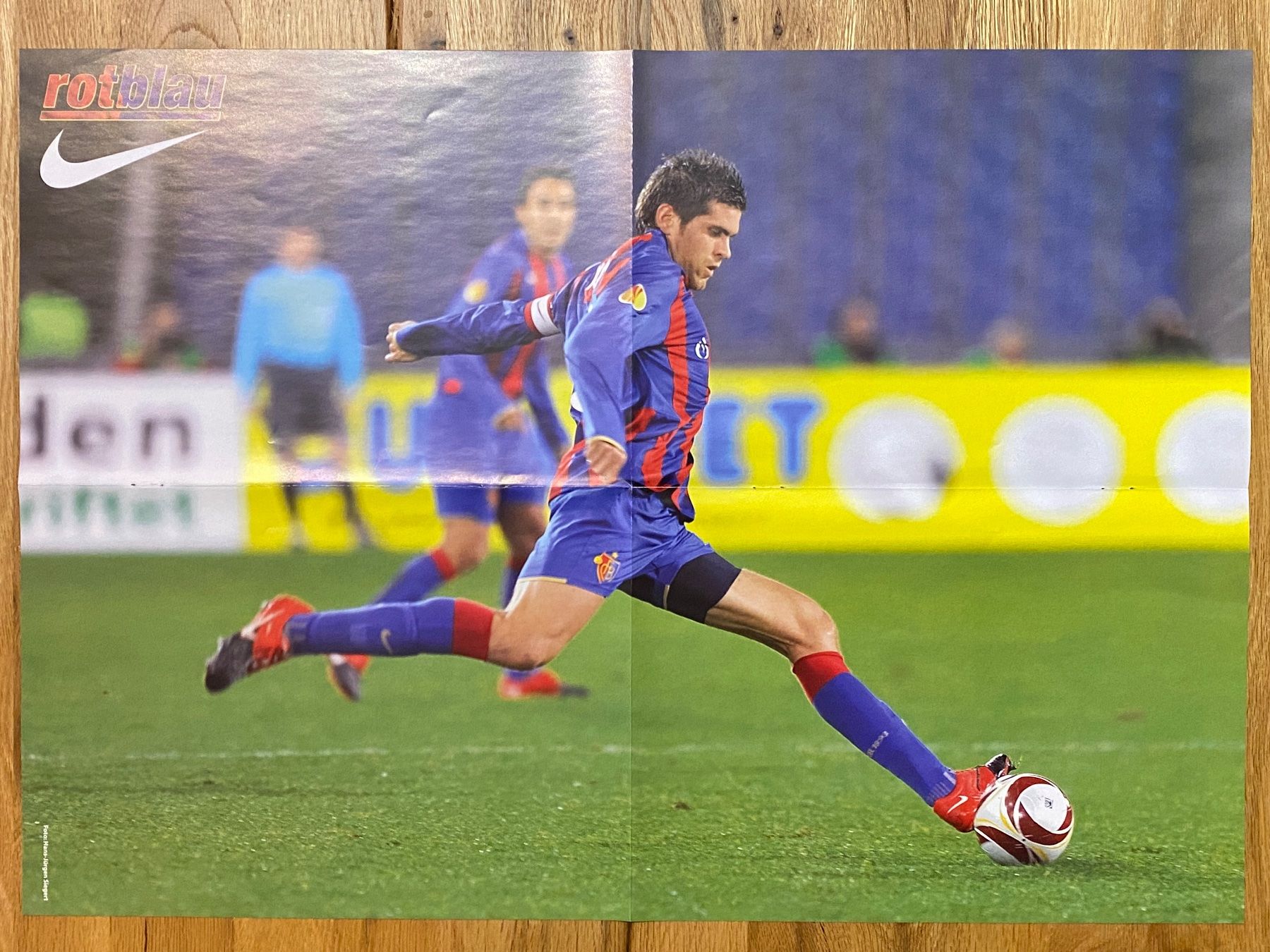 Poster & Bilder: FC Basel Benjamin Huggel – Gebraucht aus Büsserach von Gimenez77
