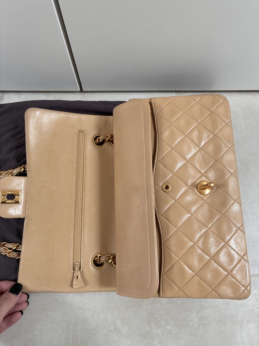Chanel Borse: Chanel Classic double flap bag vintage – Usato da Ascona venduto da evam81 3