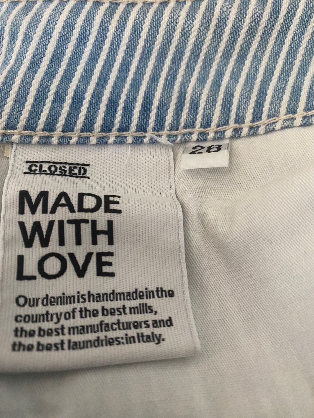 Closed Jeans: MADE IN LOVE CLOSED Gr. 36 – Usato da Luzern venduto da Turmliebe 3