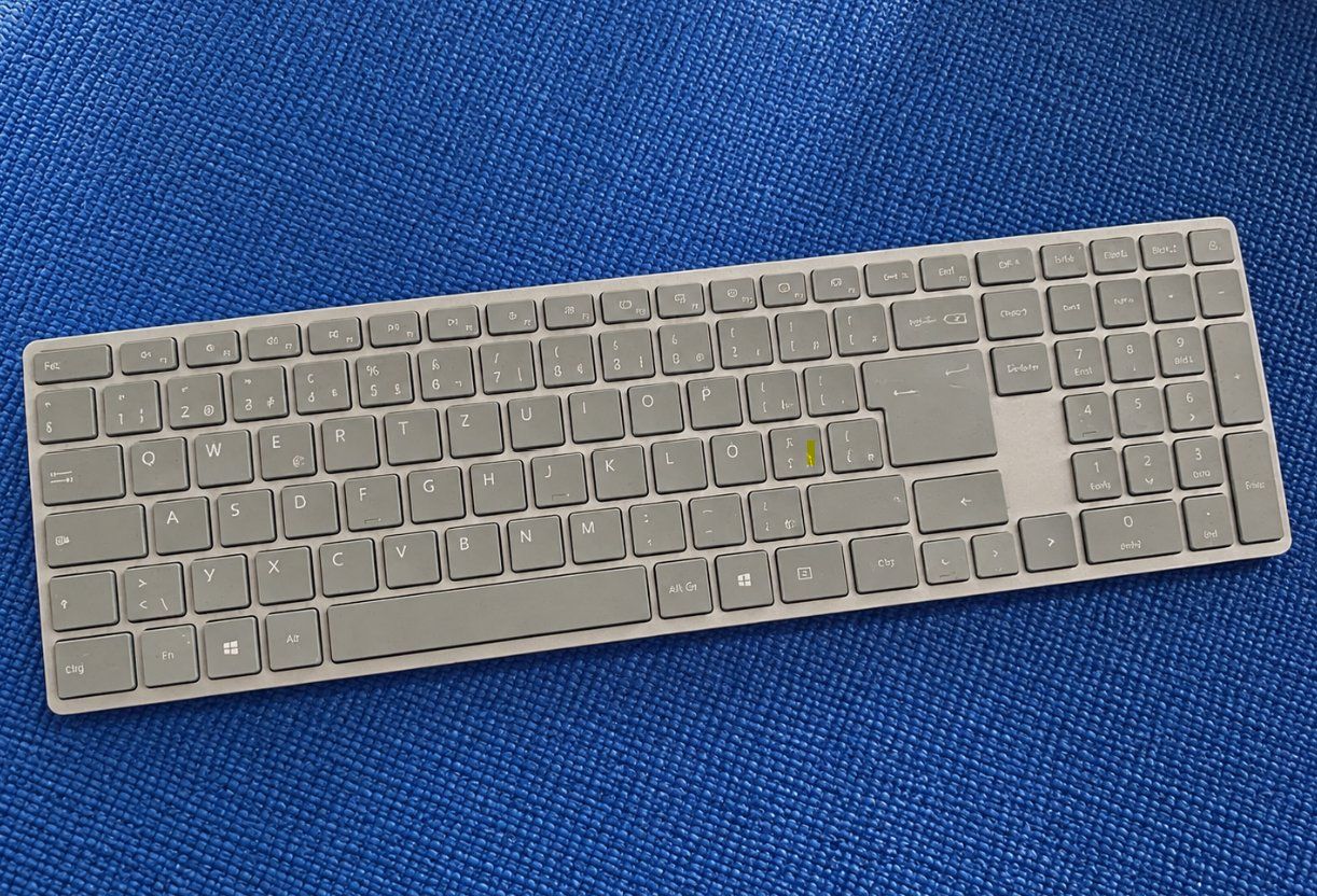Microsoft Claviers: Microsoft Surface Keyboard – Schweizer QWERTZ – D'occasion à Basel par easylizi8