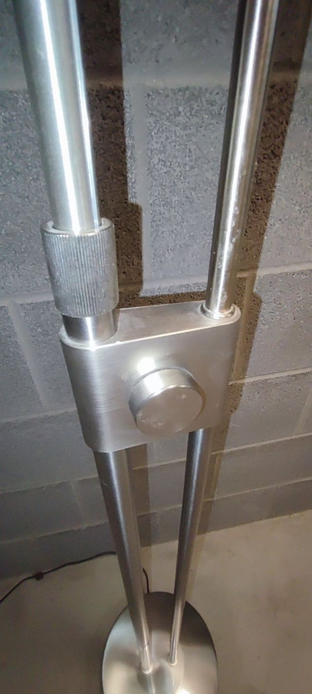 Lampade: Stehlampe mit Deckenfluter LED, dimmbar – Usato da Mosnang venduto da KurtHe 5