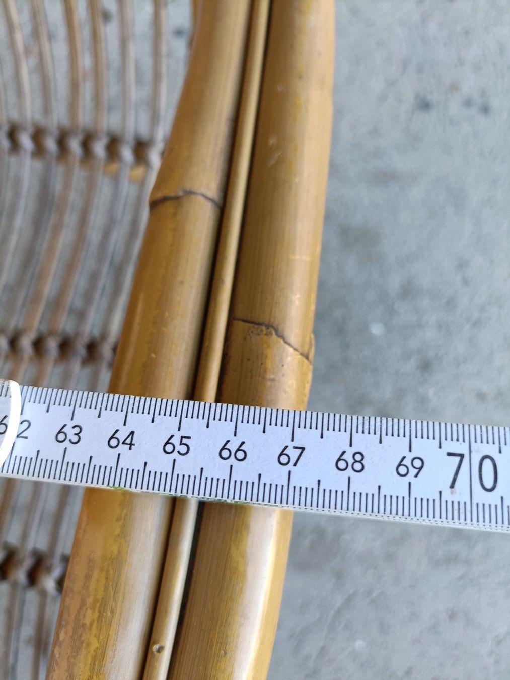 Sessel: Ratan Sessel mit Beinhocker (2er Set) – Gebraucht aus Köniz von Brockenreich 5