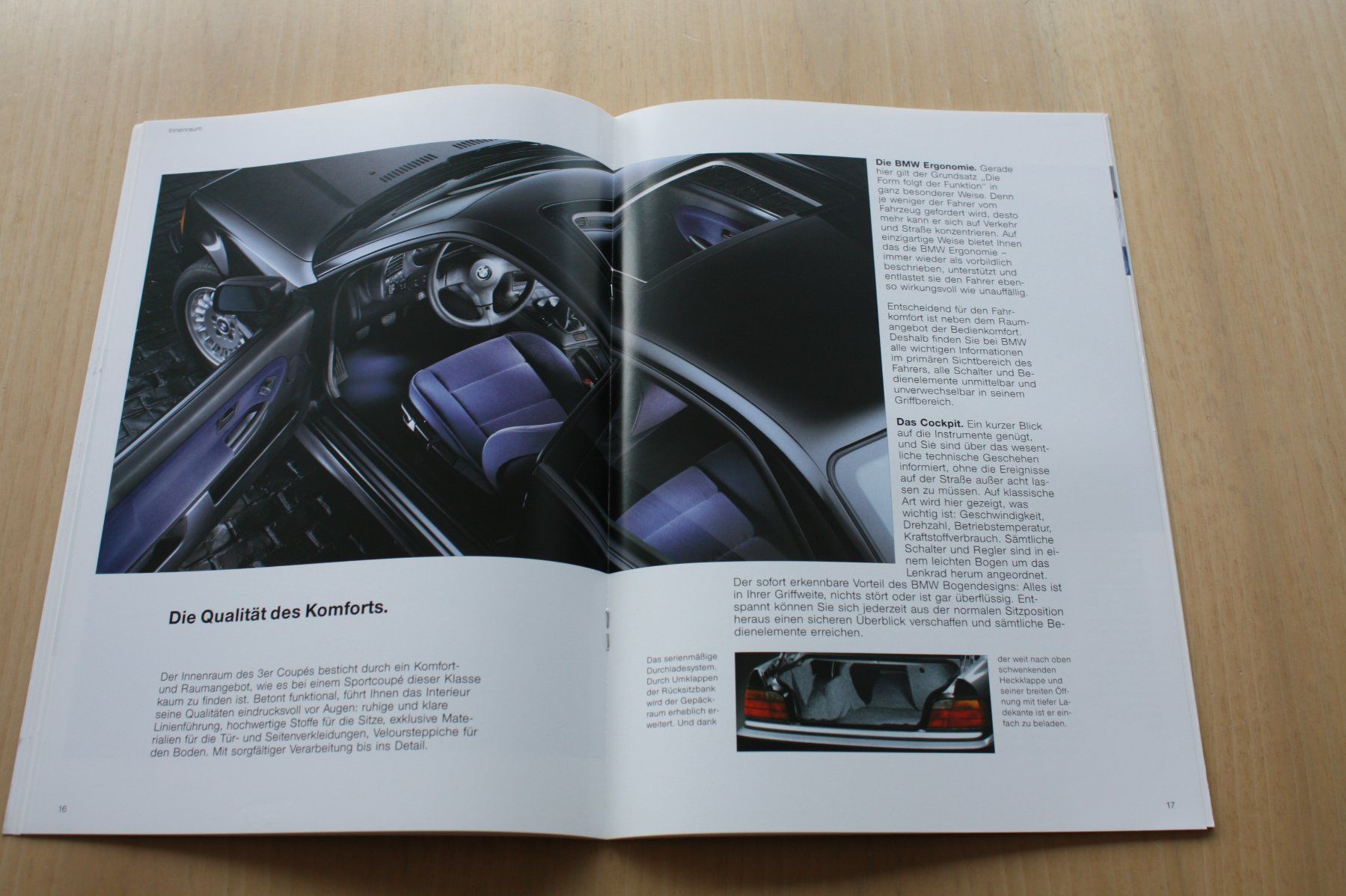 BMW Documenti: BMW 3er Coupes Prospekt 1994 – Usato da Wikon venduto da erwin400 5
