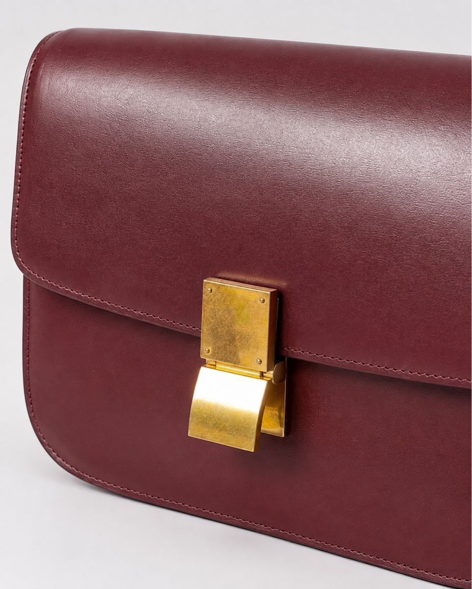 Celine Borse da donna: CÉLINE Classic Box Bag Bordeaux Full Set – Usato da Ebmatingen venduto da dartim 2
