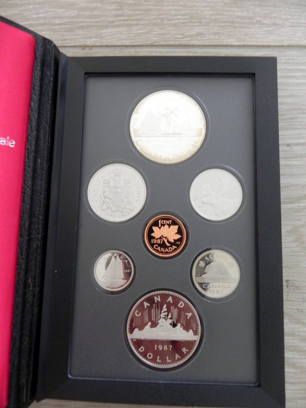Toutes les monnaies: Original Münzenset - Mintset- Canada 1987 Proof - PP – Neuf avec emballage d'origine à Biel/Bienne par Gogolozi 3