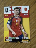 Carte Panini Fabian Ruiz Espagne Hero numéro 451 