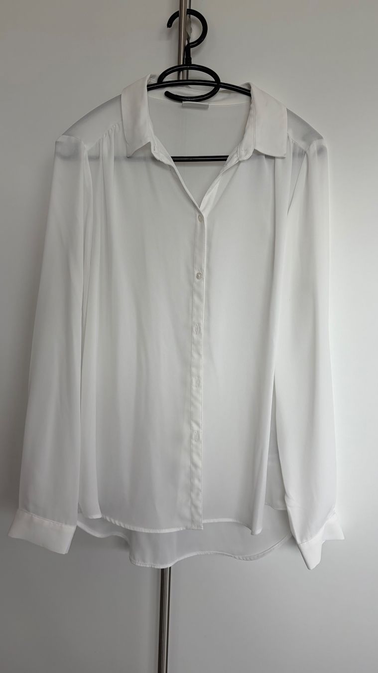 Vila Camicette: Elegante weisse Bluse - VILA – Nuovo (secondo la descrizione) da Düdingen venduto da Hiron_o7 1