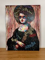 Moderne Mona Lisa Joyful