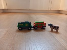 BRIO World - Bauernhof-Batterie-Zug