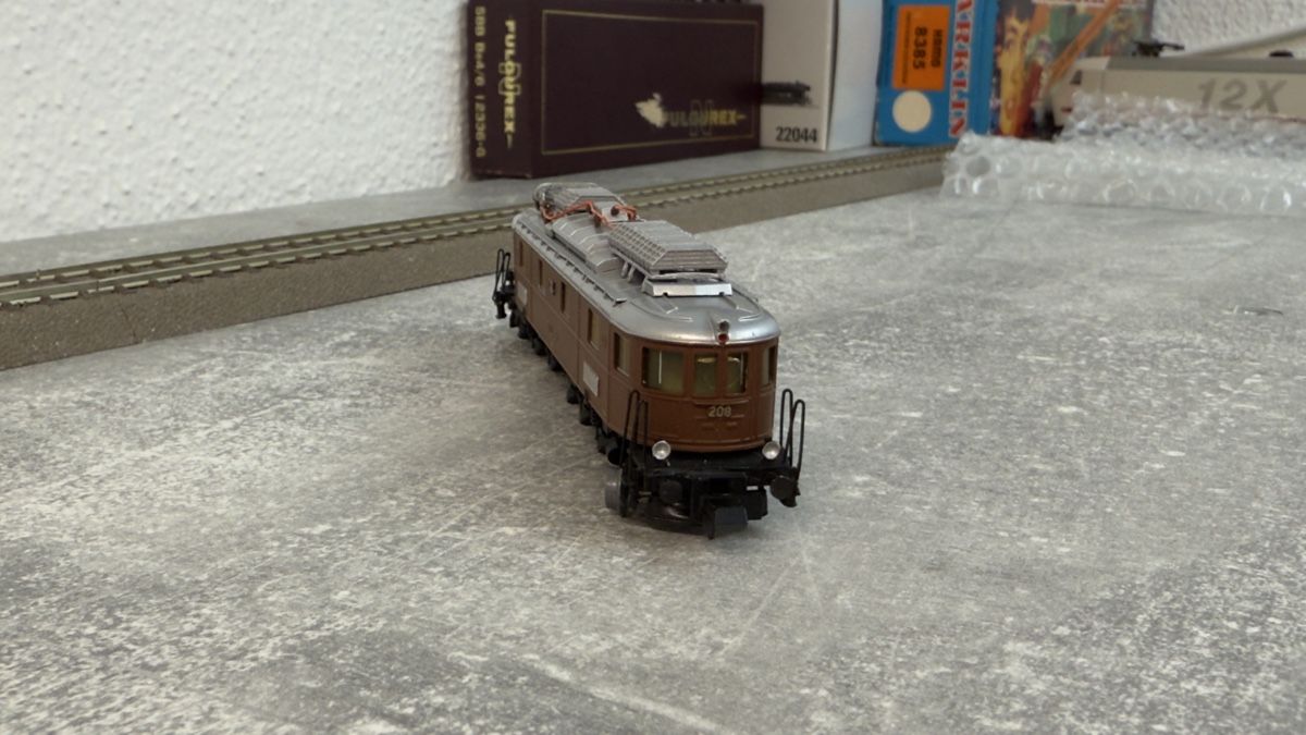 Fulgurex Modellini di ferrovie: Fulgurex BLS Ae 6/8, 208 Spur N Messing – Nuovo (secondo la descrizione) da Schlieren venduto da rat_lq6b 3