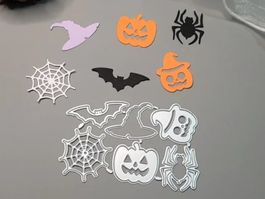 Stanzschablone Nr.664, Halloween (Sizzix geeignet)