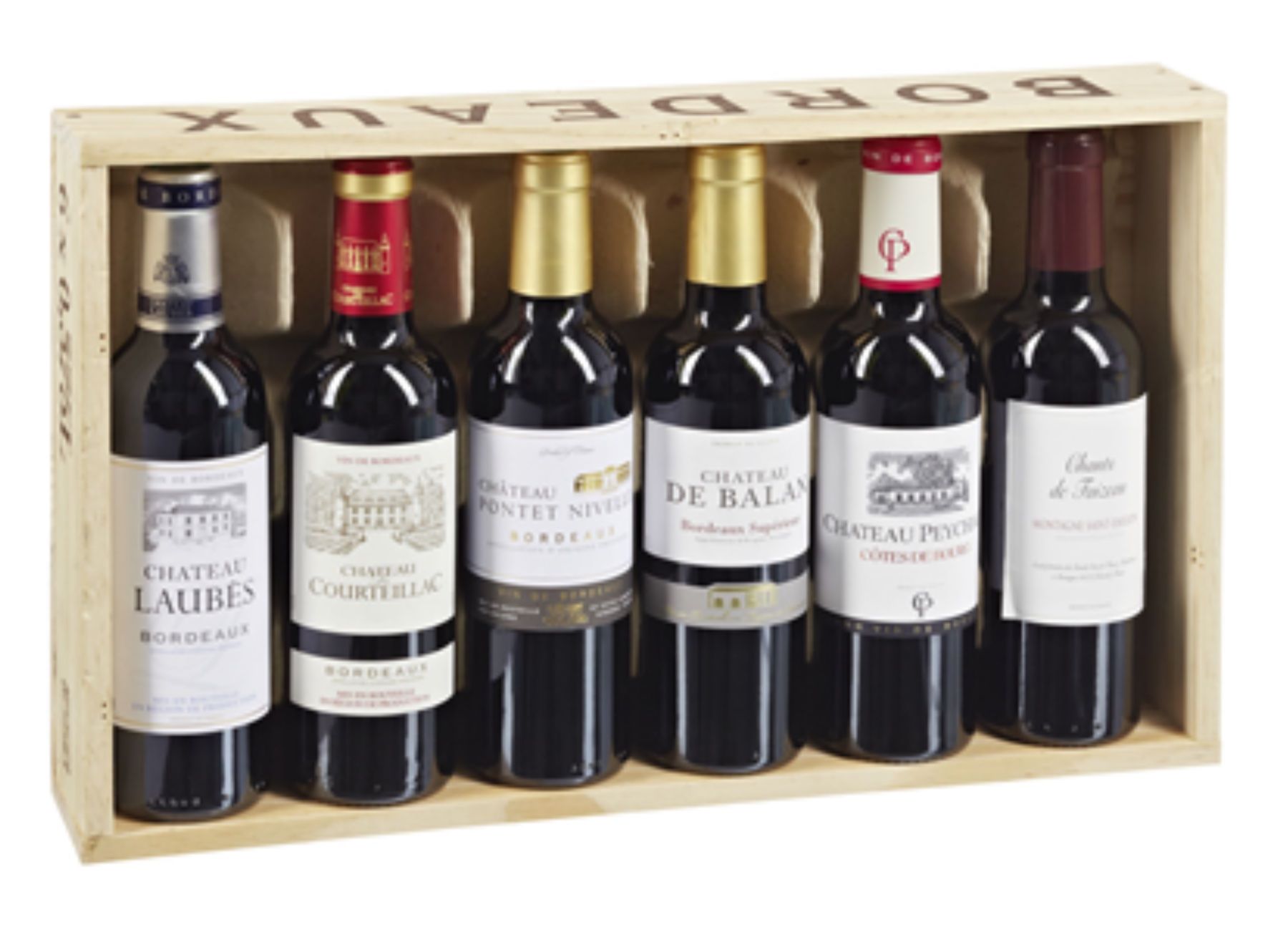 Vino: Collection Bordeaux Geschenkpackung Rotwein - 6 x 375 ml – Nuovo e nell'imballaggio originale da Bülach venduto da SwissStoreInShop 2