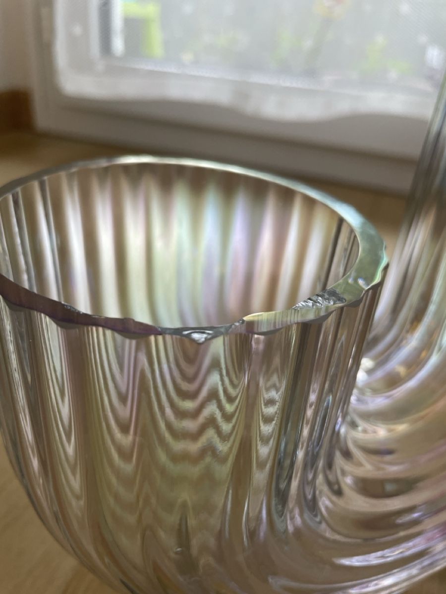 Ikea Vasi & Recipienti: Spektakuläre Vase, U-Form Design, Glas – Usato da Rüfenacht BE venduto da Edinas_shop 2