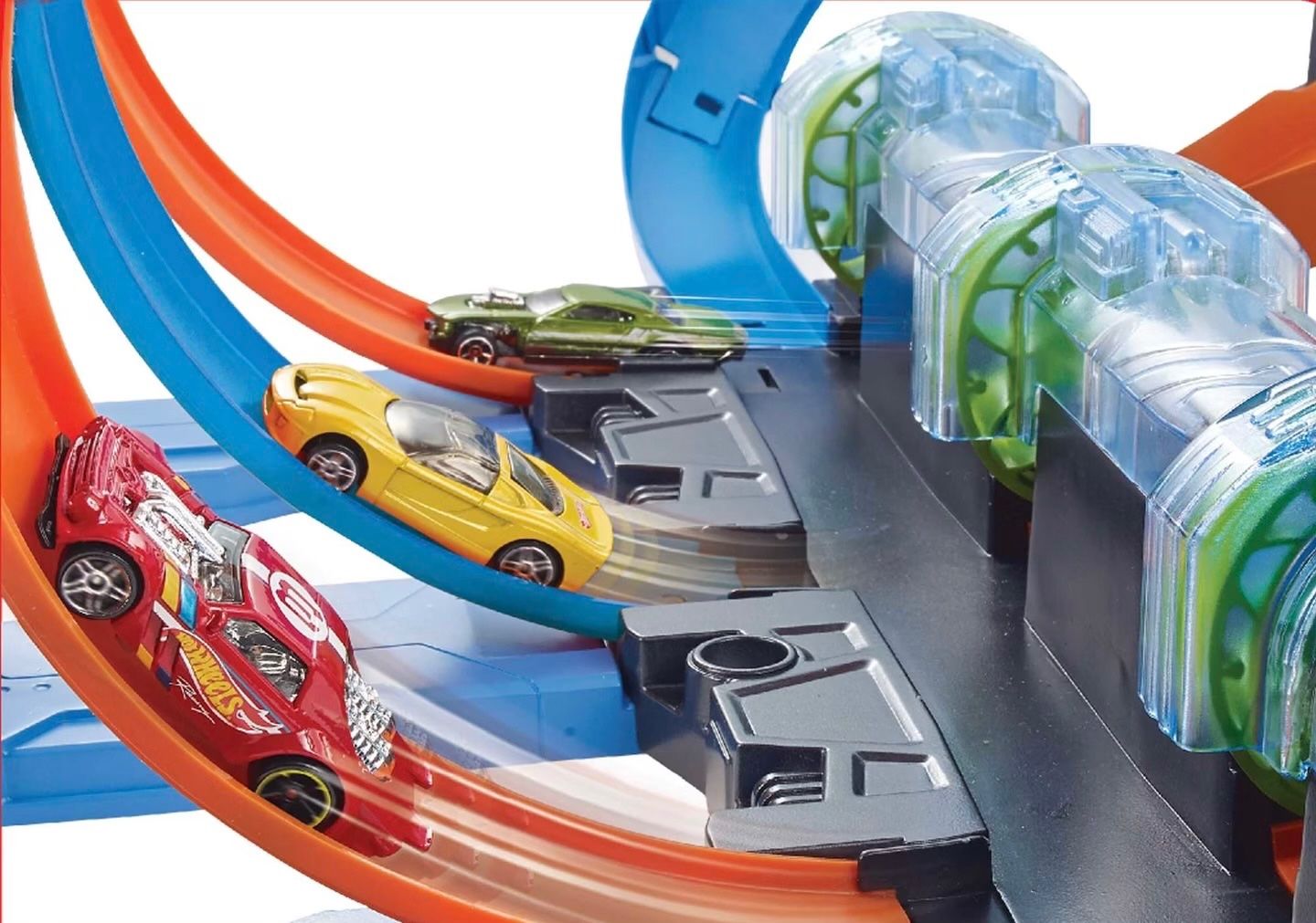 Hot Wheels Piste: Hot Wheels Korkenzieher-Crash Trackset 1:64 – Nuovo (secondo la descrizione) da Basel venduto da Seifehuesli 5