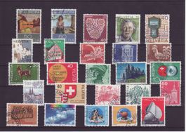 25 Marken gestempelt