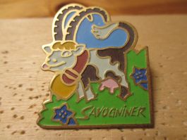 Savognin Savogniner Steinbock  Pin