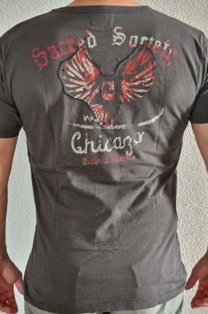 T-Shirt Jack&Jones Denim grau Gr. L (Herren)