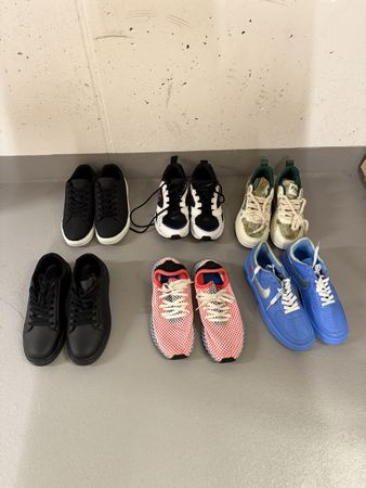 LOT Schuhe 6 paar Nike Adidas teils neu teils gebraucht