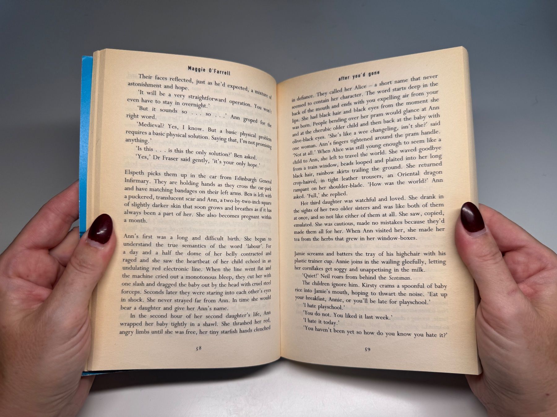 Libri: NOVEL: Maggi O'Farrell, After you'd gone – Usato da Grosswangen venduto da English_books 4