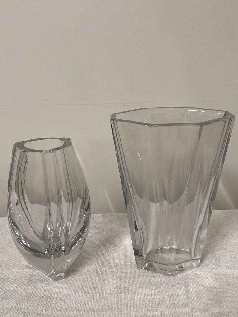 Baccarat Vasi & Recipienti: 2x Baccarat Glas Vase – Usato da Dietikon venduto da brocki-eyra 6